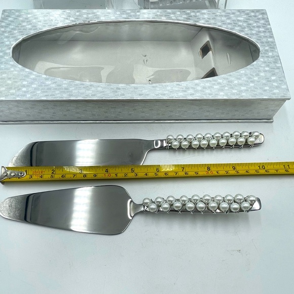 Wild Eye Designs: 10pc Cake Knife/Server & 8 Appetizer...